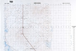 Cerro Araral (21°30'-68°00') [material cartográfico] : Instituto Geográfico Militar de Chile.