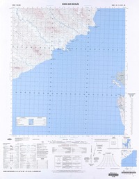 Bahía San Nicolás (53° 45' 00"- 70° 52' 30")  [material cartográfico] Instituto Geográfico Militar de Chile.