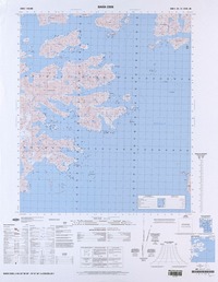 Bahía Cook (55° 00' 00" - 70° 07' 30")  [material cartográfico] Instituto Geográfico Militar de Chile.