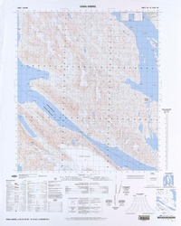 Canal Gabriel (54° 00' 00" - 70° 30' 00")  [material cartográfico] Instituto Geográfico Militar de Chile.