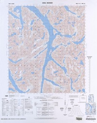 Canal Machado (49° 00' 00'' - 74° 40' 00'')  [material cartográfico] Instituto Geográfico Militar de Chile.