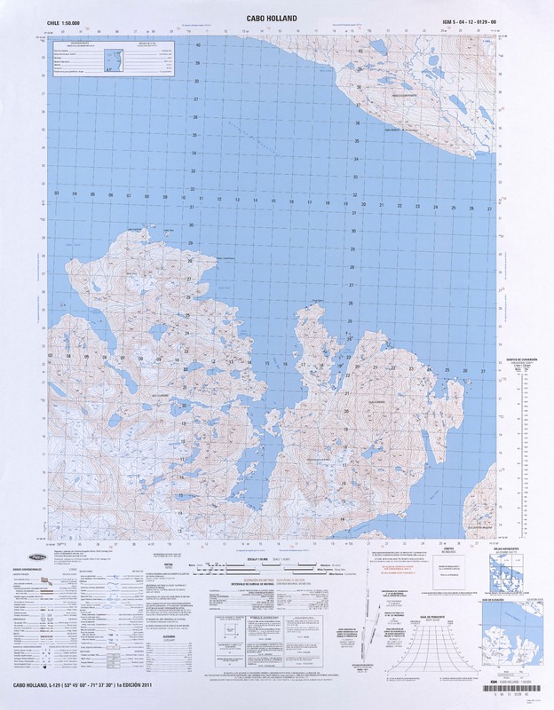 Cabo Holland  [material cartográfico] Instituto Geográfico Militar.