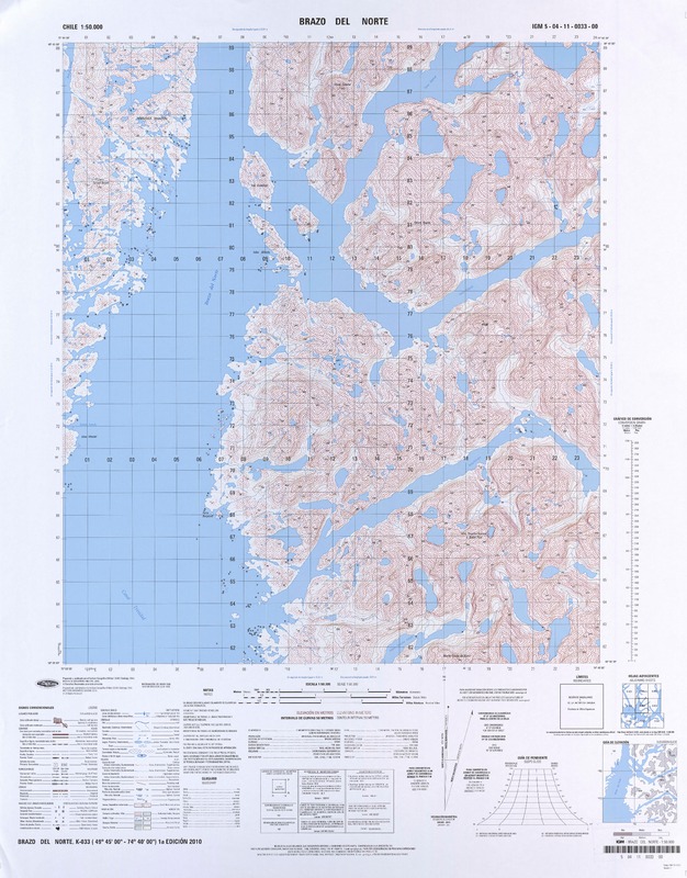 Brazo del Norte  [material cartográfico] Instituto Geográfico Militar.