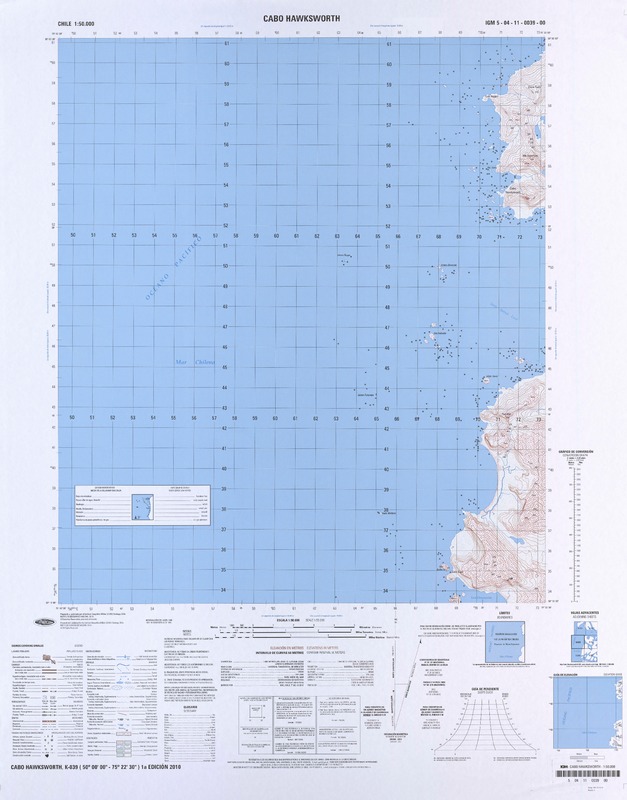Cabo Hawsworth  [material cartográfico] Instituto Geográfico Militar.
