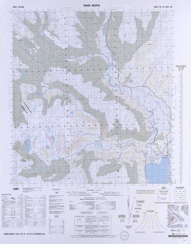 Bahía Murta  [material cartográfico] Instituto Geográfico Militar.