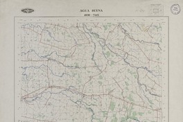 Agua Buena 4030 - 7245 [material cartográfico] : Instituto Geográfico Militar de Chile.