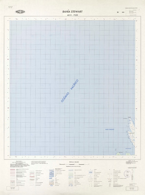 Bahía Stewart 4615 - 7520 [material cartográfico] : Instituto Geográfico Militar de Chile.