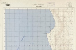 Caleta Chipana 2115 - 7000 [material cartográfico] : Instituto Geográfico Militar de Chile.
