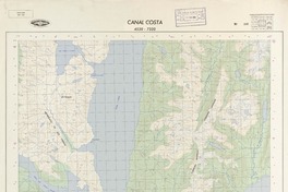 Canal Costa 4530 - 7320 [material cartográfico] : Instituto Geográfico Militar de Chile.