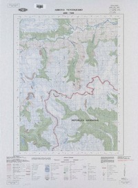 Arroyo Ventisquero (42° 00'-72°00')  [material cartográfico] Instituto Geográfico Militar de Chile.