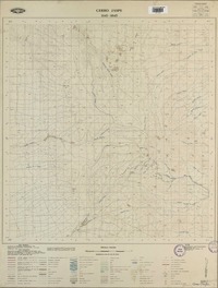 Cerro Jaspe 2145 - 6845 [material cartográfico] : Instituto Geográfico Militar de Chile.
