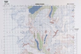 Cerros Hyades (46°45'01.50"-73°00'03.40") [material cartográfico] : Instituto Geográfico Militar de Chile.