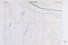 Cerros de Colupito 22°15' - 69°45' [material cartográfico] : Instituto Geográfico Militar de Chile.