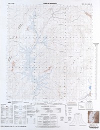 Cerro de Monardes 27°15' - 69°15' [material cartográfico] : Instituto Geográfico Militar de Chile.