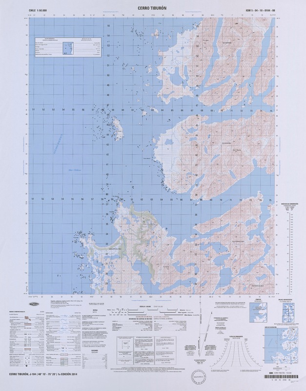 Cerro Tiburón  [material cartográfico] Instituto Geográfico Militar.