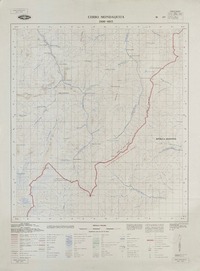 Cerro Mondaquita 2800 - 6915 [material cartográfico] : Instituto Geográfico Militar de Chile.