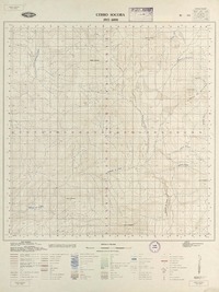 Cerro Socora 1915 - 6900 [material cartográfico] : Instituto Geográfico Militar de Chile.