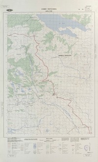 Cerro Trinchera 4455 - 7120 [material cartográfico] : Instituto Geográfico Militar de Chile.