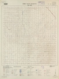 Cerro Vicuña Mackenna 2415 - 7000 [material cartográfico] : Instituto Geográfico Militar de Chile.