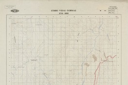 Cerro Vidal Gormaz 2730 - 6900 [material cartográfico] : Instituto Geográfico Militar de Chile.