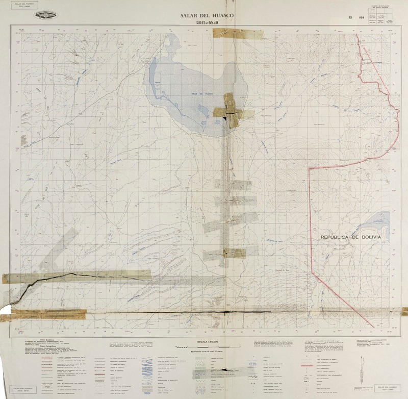 Salar del Huasco 2015 - 6840 [material cartográfico] : Instituto Geográfico Militar.