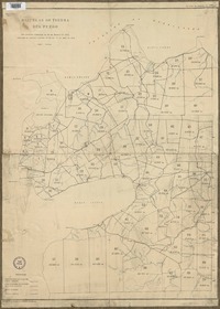 Hijuelas de Tierra del Fuego que deberán rematarse el 28 de febrero de 1913 conforme al .... [material cartográfico] : Oficina de Mensura de Tierras.
