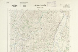 Quilacahuín 402230 - 731500 [material cartográfico] : Instituto Geográfico Militar de Chile.