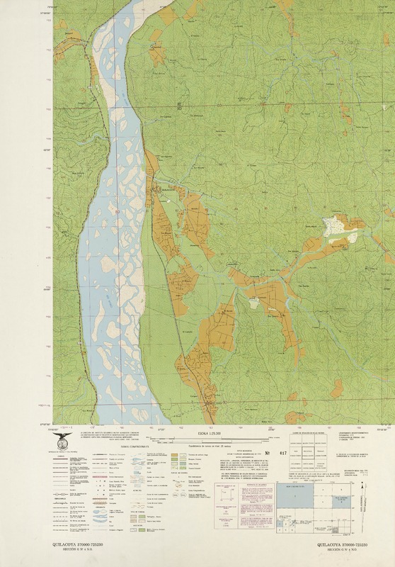 Quilacoya 370000 - 725230 [material cartográfico] : Instituto Geográfico Militar de Chile.