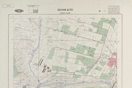 Olivar Alto 340730 - 704500 [material cartográfico] : Instituto Geográfico Militar de Chile.