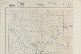 Pedegua 321500 - 710000 [material cartográfico] : Instituto Geográfico Militar de Chile.