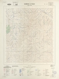 Quebrada la Palma 315230 - 711500 [material cartográfico] : Instituto Geográfico Militar de Chile.