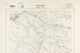 Santa Cruz (343730-711500)  [material cartográfico] Instituto Geográfico Militar de Chile.