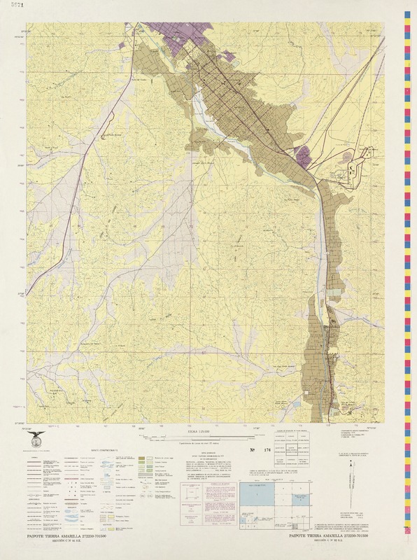 Paipote Tierra Amarilla 272230 - 701500 [material cartográfico] : Instituto Geográfico Militar de Chile.