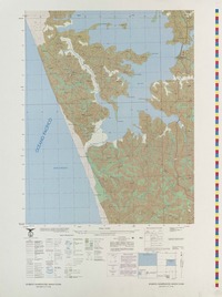Puerto Domínguez 385230- 731500 [material cartográfico] : Instituto Geográfico Militar de Chile.