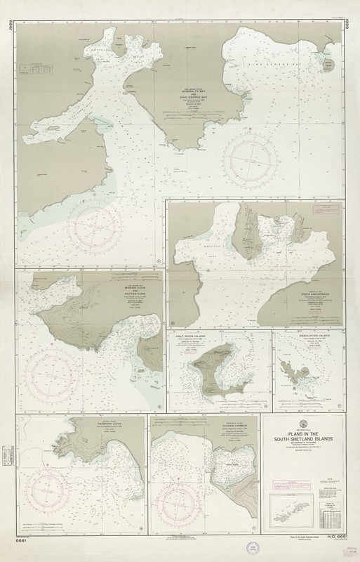 Plans in the South Shetland Islands  [material cartográfico].