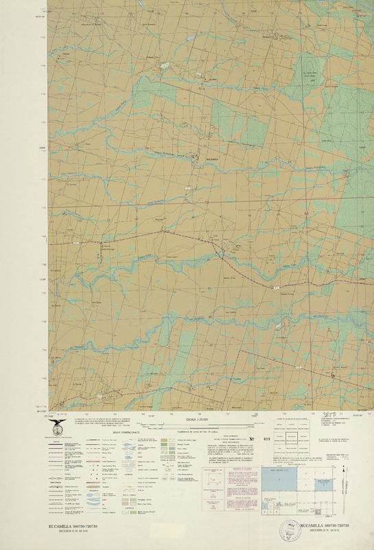 Rucamilla 380730 - 720730 [material cartográfico] : Instituto Geográfico Militar de Chile.