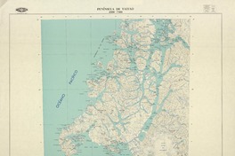 Península de Taitao 4500-7300 [material cartográfico] : Instituto Geográfico Militar de Chile.