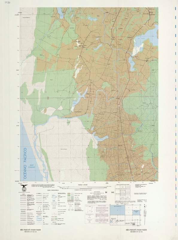 Río Paicaví 375230- 732230 [material cartográfico] : Instituto Geográfico Militar de Chile.