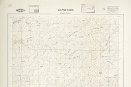 La Polvada 295230 - 704500 [material cartográfico] : Instituto Geográfico Militar de Chile.