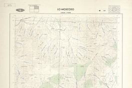 Lo Moscoso 343000 - 710000 [material cartográfico] : Instituto Geográfico Militar de Chile.