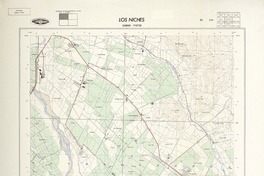 Los Niches 350000 - 710730 [material cartográfico] : Instituto Geográfico Militar de Chile.