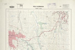 Villa Alemana 330000 - 711500 [material cartográfico] : Instituto Geográfico Militar de Chile.