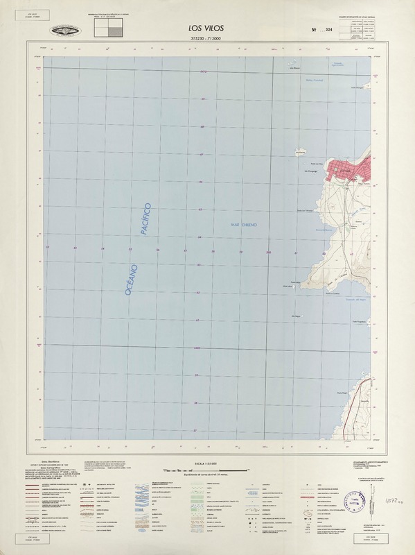 Los Vilos  [material cartográfico] Instituto Geográfico Militar