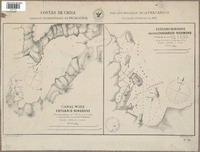 Costas de Chile Canales occidentales de Patagonia [material cartográfico] : Por los Oficiales de la Chacabuco