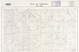 Salar de Maricunga 2630 - 6900 [material cartográfico] : Instituto Geográfico Militar de Chile.