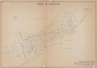Pueblo de Chapiquiña  [material cartográfico] Ministerio de Vivienda y Urbanismo, Unidad de Desarrollo Urbano Arica.