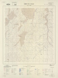 Cerro de la Plata 273730 - 700000 [material cartográfico] : Instituto Geográfico Militar de Chile.