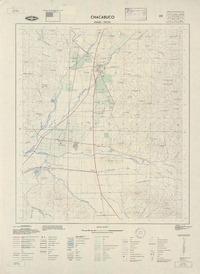 Chacabuco 330000 - 703730 [material cartográfico] : Instituto Geográfico Militar de Chile.