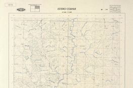 Estero Colihue 311500 - 711500 [material cartográfico] : Instituto Geográfico Militar de Chile.
