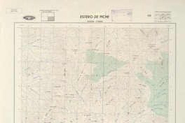 Estero de Piche 335230 - 710000 [material cartográfico] : Instituto Geográfico Militar de Chile.